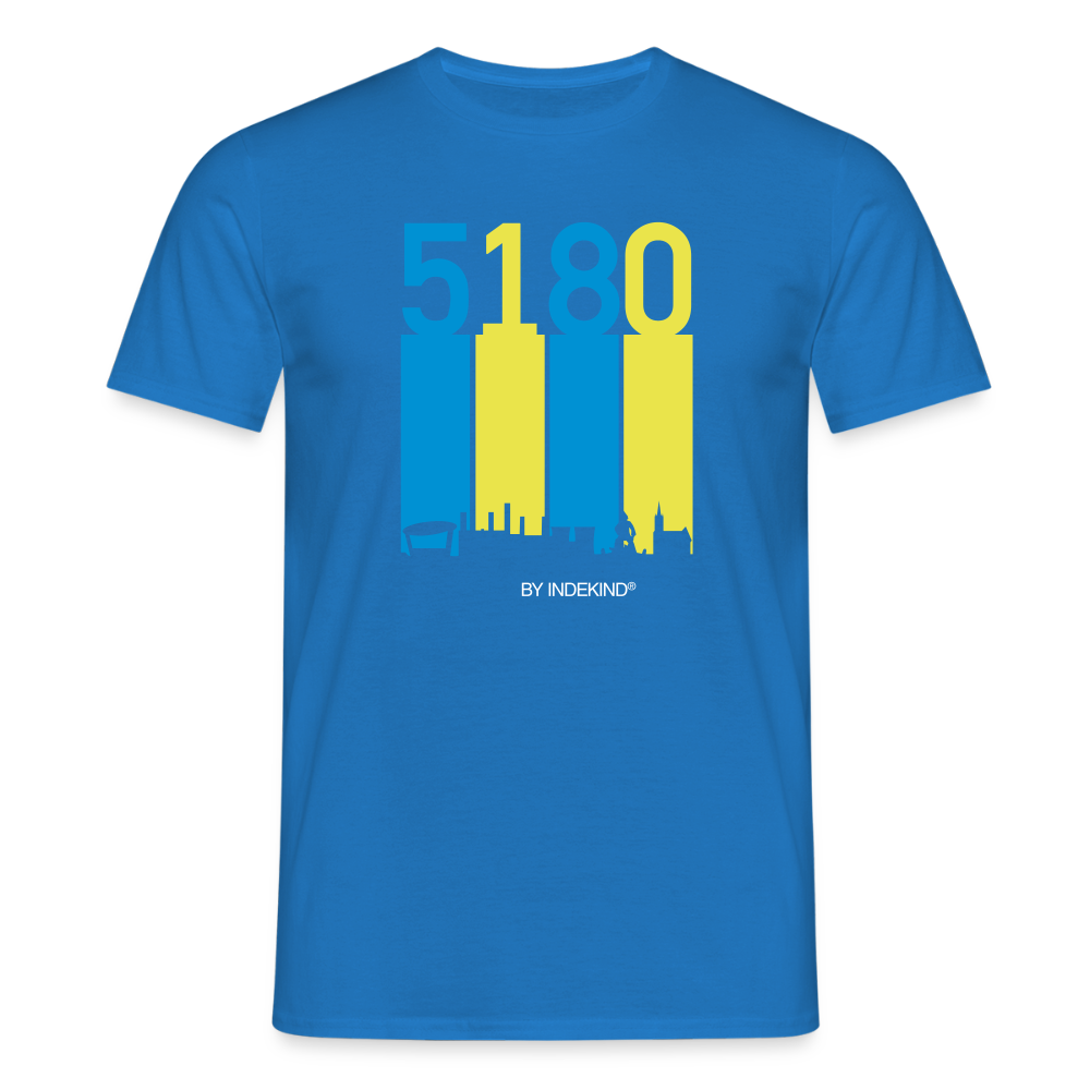 T-Shirt | 5180 Skyline | Manns-Lüü - Royalblau