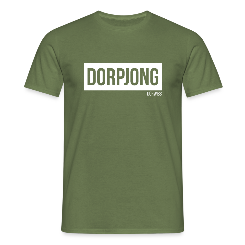 T-Shirt | Dorpjong Dürwiss Klassik | Manns-Lüü - Militärgrün