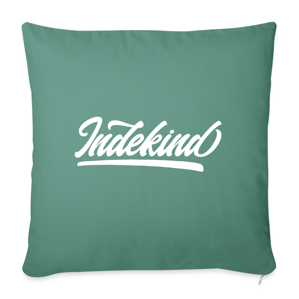 Sofakissen mit Füllung | Indekind Klassik | 44 x 44 cm - Tanngrün