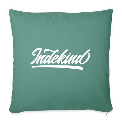 Sofakissen mit Füllung | Indekind Klassik | 44 x 44 cm - Tanngrün