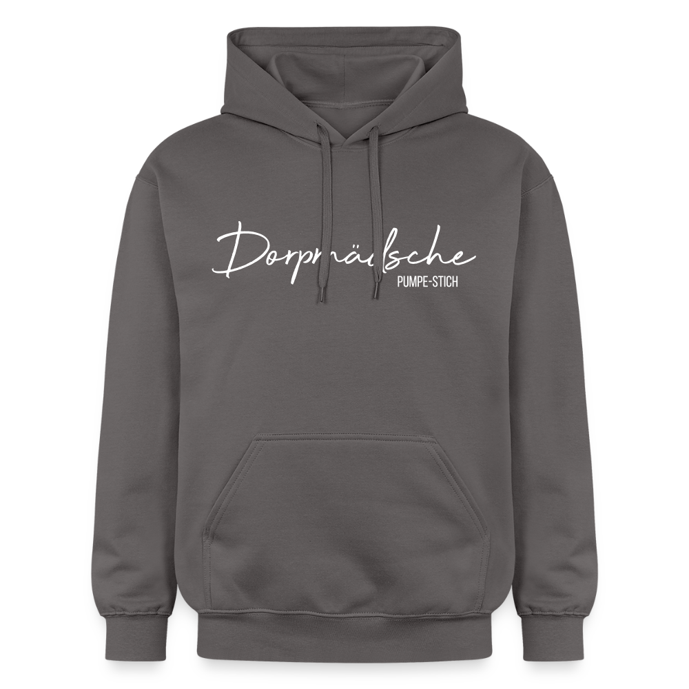 Hoodie | Dorpmädsche Pumpe-Stich Premium | Mädsche - Dunkelgrau