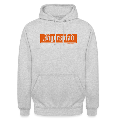 Hoodie | Jägerspfad | Fü allemoole - Hellgrau meliert