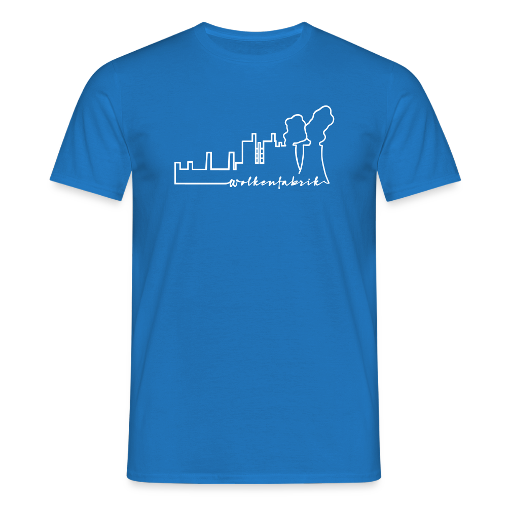 T-Shirt | Wolkenfabrik | Manns-Lüü - Royalblau