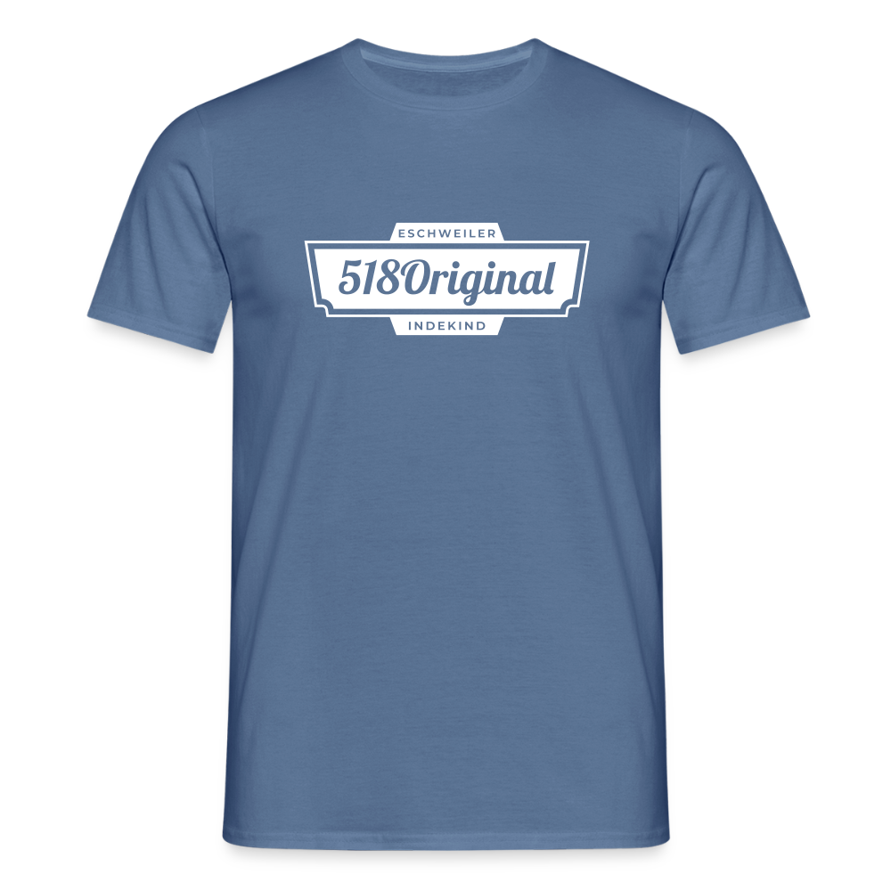 T-Shirt | 518Original | Manns-Lüü - Taubenblau 