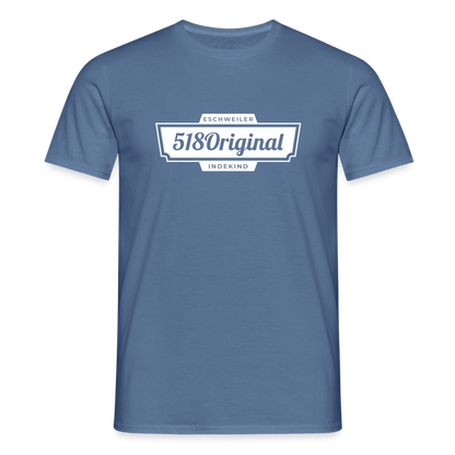 T-Shirt | 518Original | Manns-Lüü - Taubenblau 