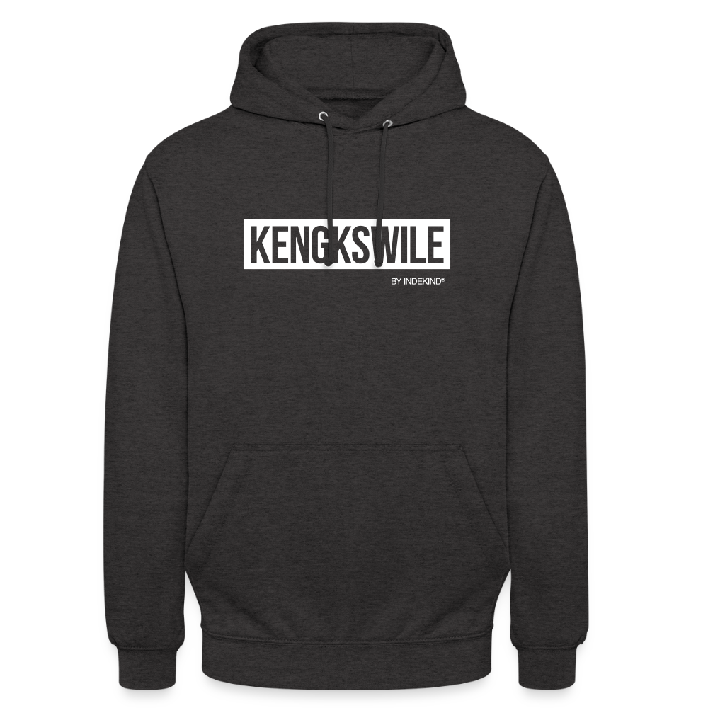 Hoodie | Kengkswile Klassik | Fü allemoole - Anthrazit