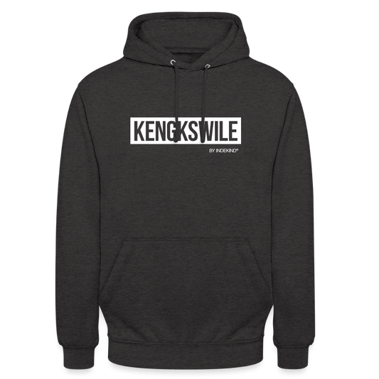 Hoodie | Kengkswile Klassik | Fü allemoole - Anthrazit