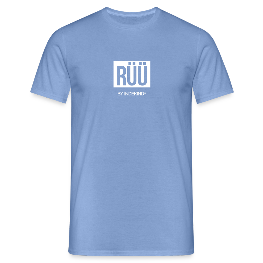 T-Shirt | Rüü Klassik | Manns-Lüü - Carolina Blue