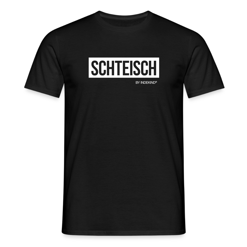 T-Shirt | Schteisch Klassik | Manns-Lüü - Schwarz