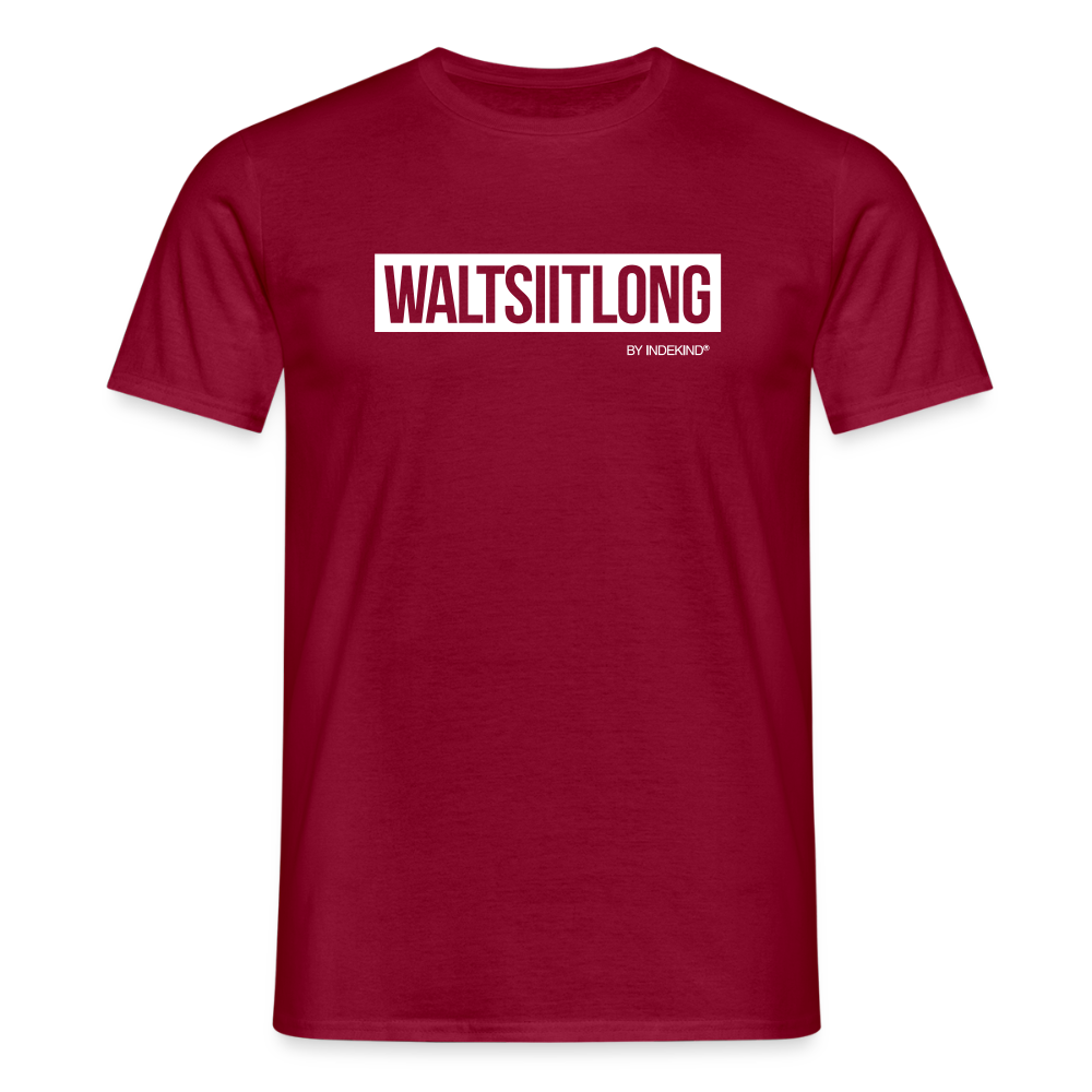 T-Shirt | Waltsiitlong Klassik | Manns-Lüü - Ziegelrot