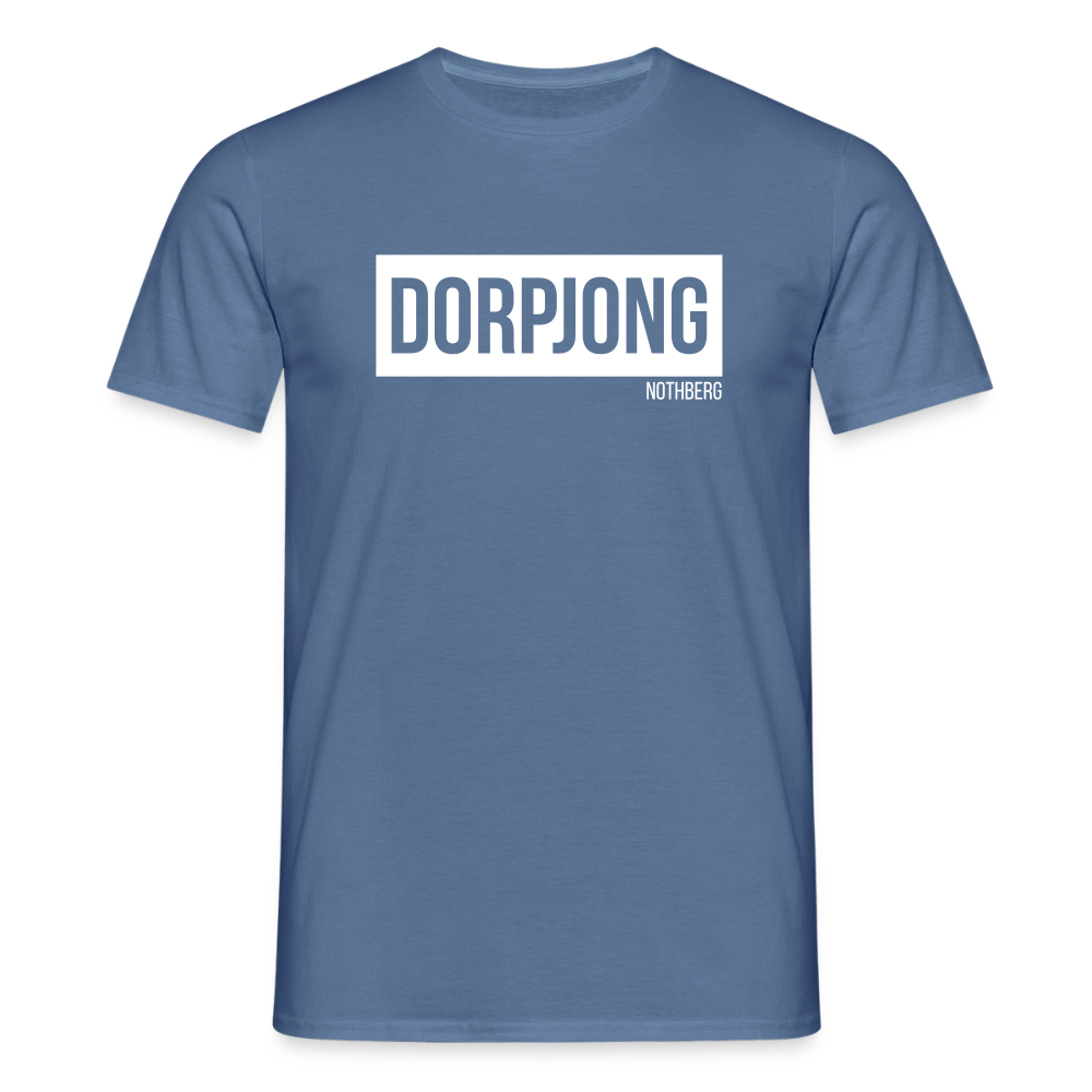 T-Shirt | Dorpjong Nothberg Klassik | Manns-Lüü - Taubenblau 