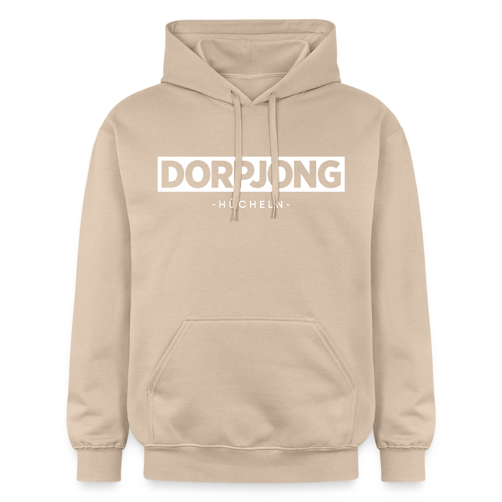 Hoodie | Dorpjong Hücheln Premium | Manns-Lüü - Sand