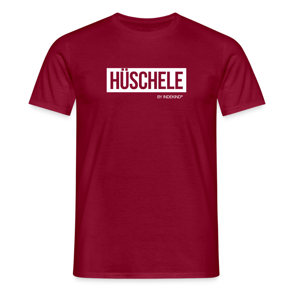 T-Shirt | Hüschele Klassik | Manns-Lüü - Ziegelrot