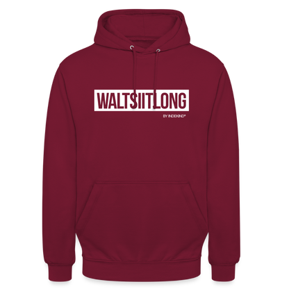 Hoodie | Waltsiitlong Klassik | Fü allemoole - Bordeaux