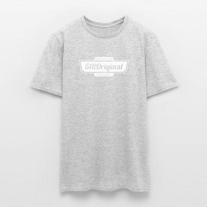 T-Shirt | 518Original | Manns-Lüü - Grau meliert