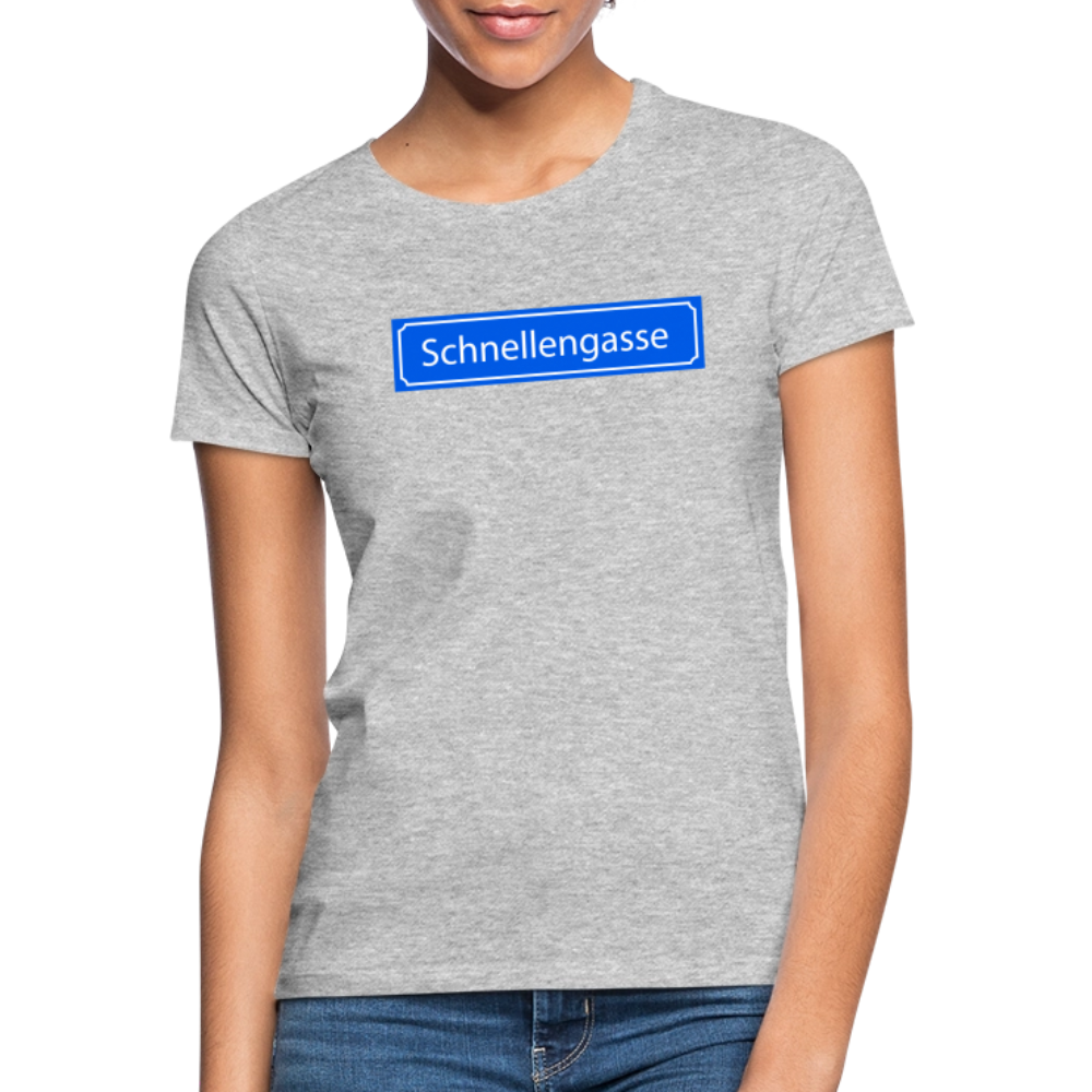 T-Shirt | Schnellengasse | Mädsche - Grau meliert