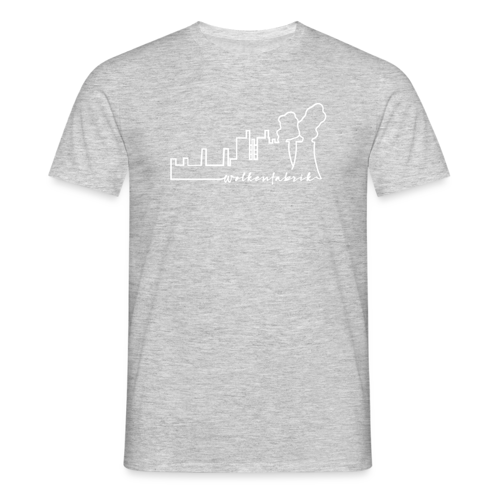 T-Shirt | Wolkenfabrik | Manns-Lüü - Grau meliert