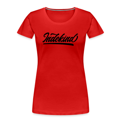 T-Shirt | Indekind Klassik | Mädsche | Organic - Rot