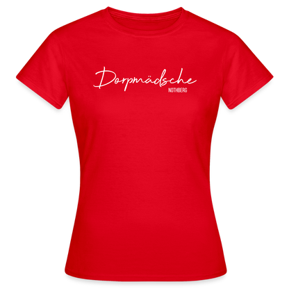 T-Shirt | Dorpmädsche Nothberg Klassik | Mädsche - Rot
