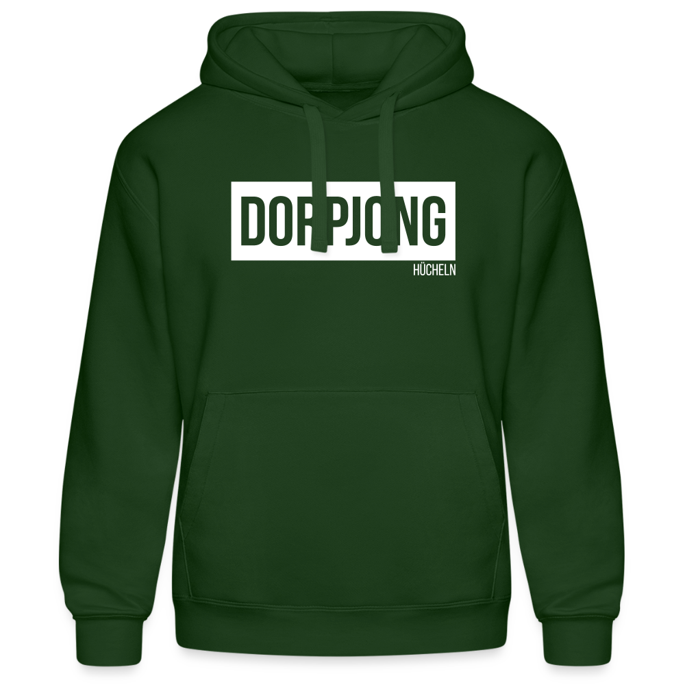Hoodie | Dorpjong Hücheln Premium | Manns-Lüü - Flaschengrün