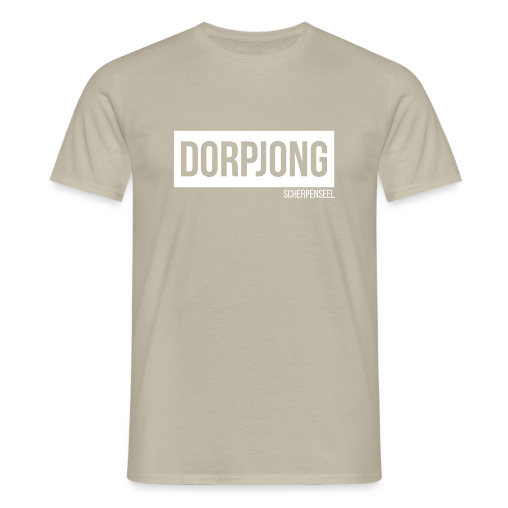T-Shirt | Dorpjong Scherpenseel Klassik | Manns-Lüü - Sandbeige