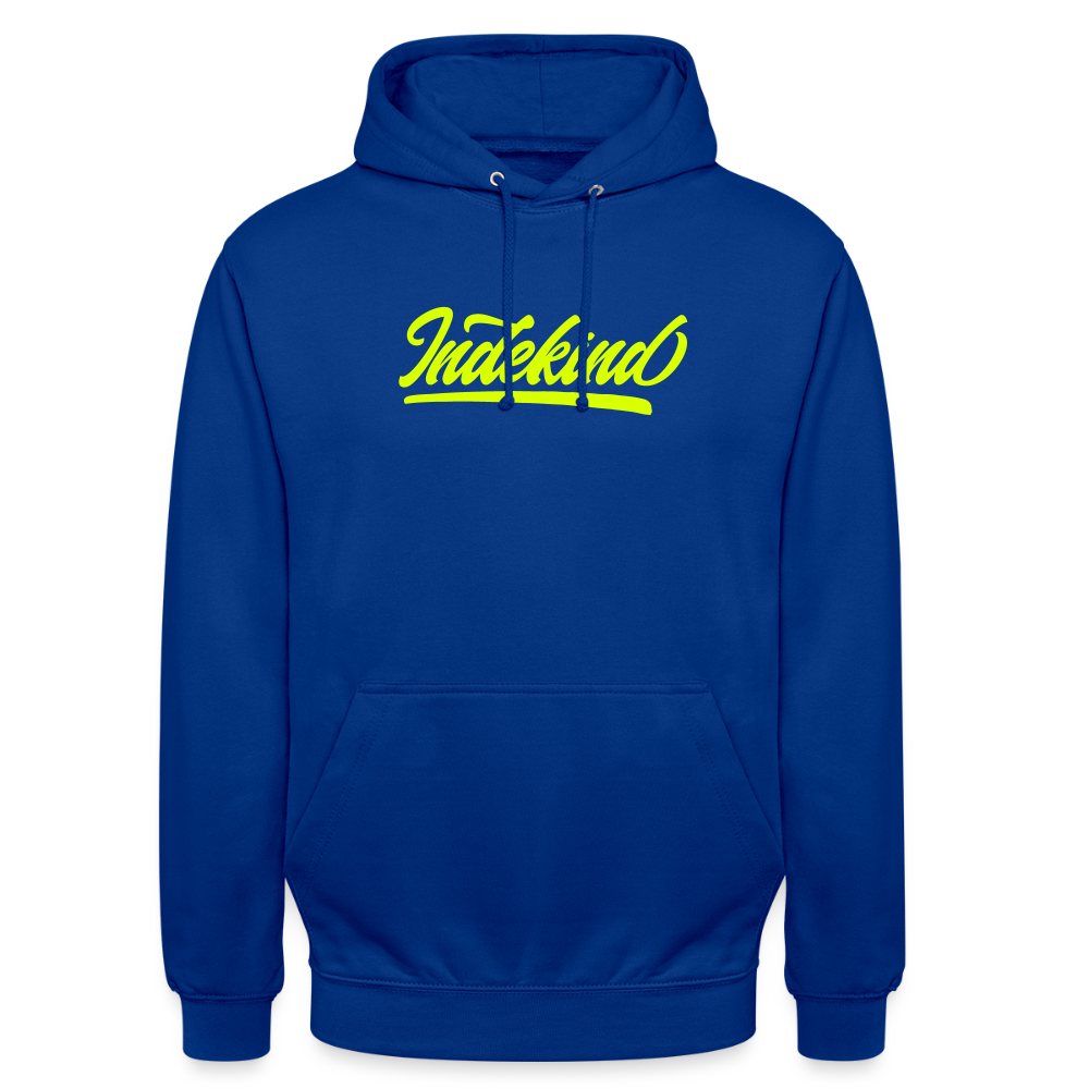 Hoodie | Indekind Neon Jael Klassik | Fü allemoole - Royalblau