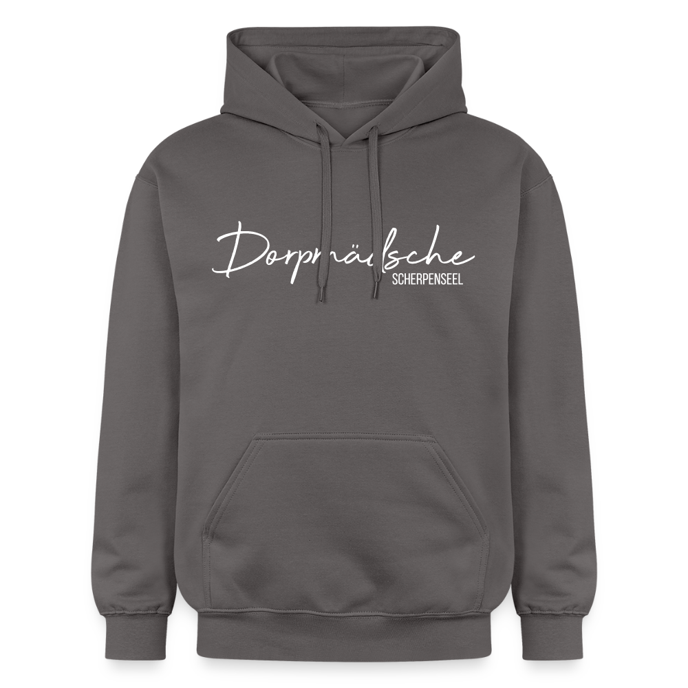Hoodie | Dorpmädsche Scherpenseel Premium | Mädsche - Dunkelgrau