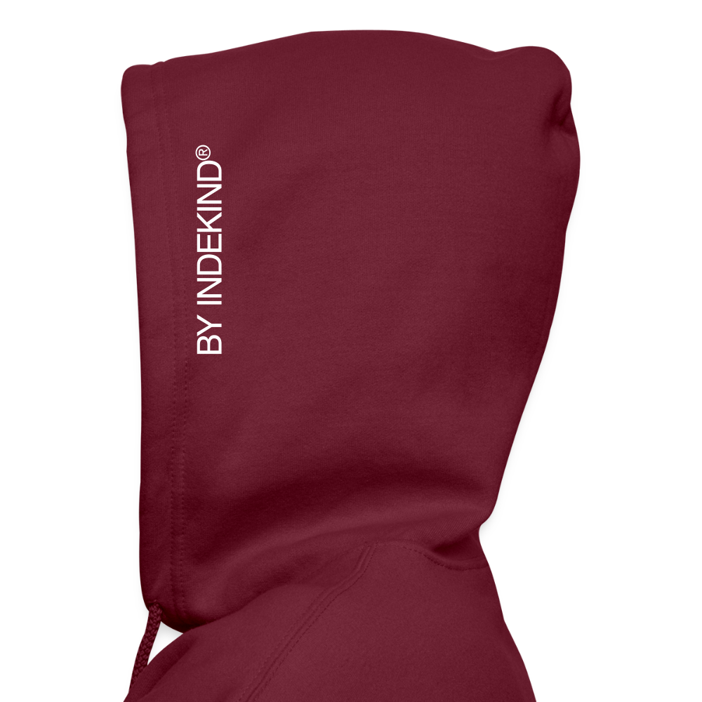 Zipper | Indekind Premium | Herz-Logo | Fü allemoole - Maroon