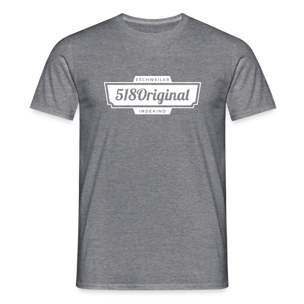 T-Shirt | 518Original | Manns-Lüü - Graphit meliert