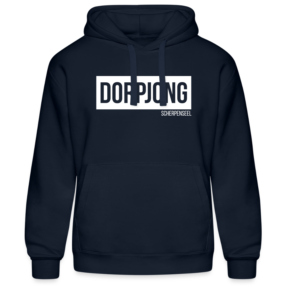 Hoodie | Dorpjong Scherpenseel Premium | Manns-Lüü - Navy