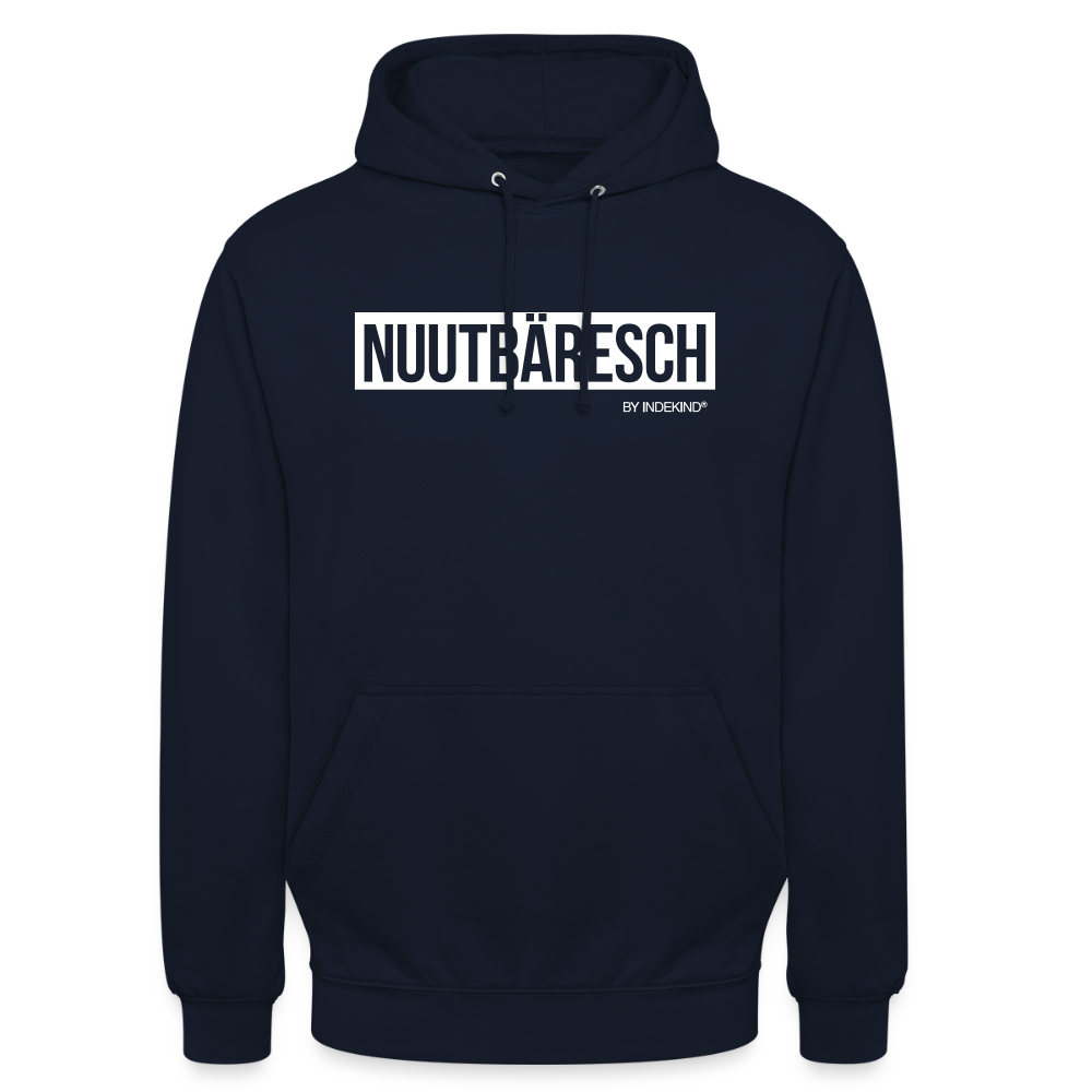 Hoodie | Nuutbäresch Klassik | Fü allemoole - Navy