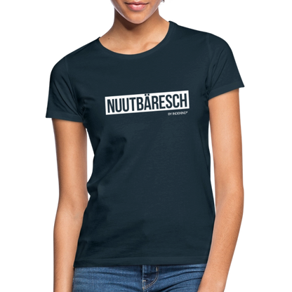 T-Shirt | Nuutbäresch Klassik | Mädsche - Navy