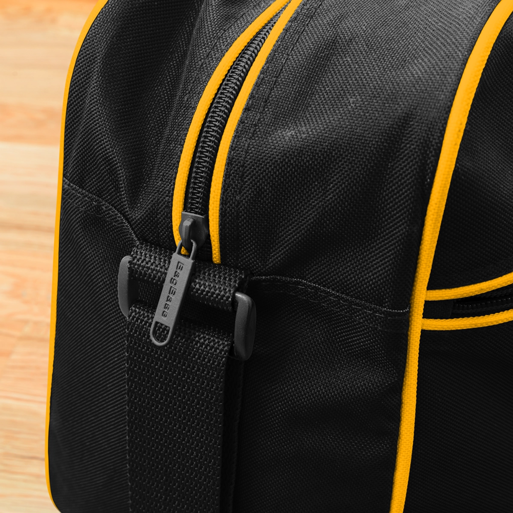 Retro Tasche | Indekind Klassik - Schwarz/Gold