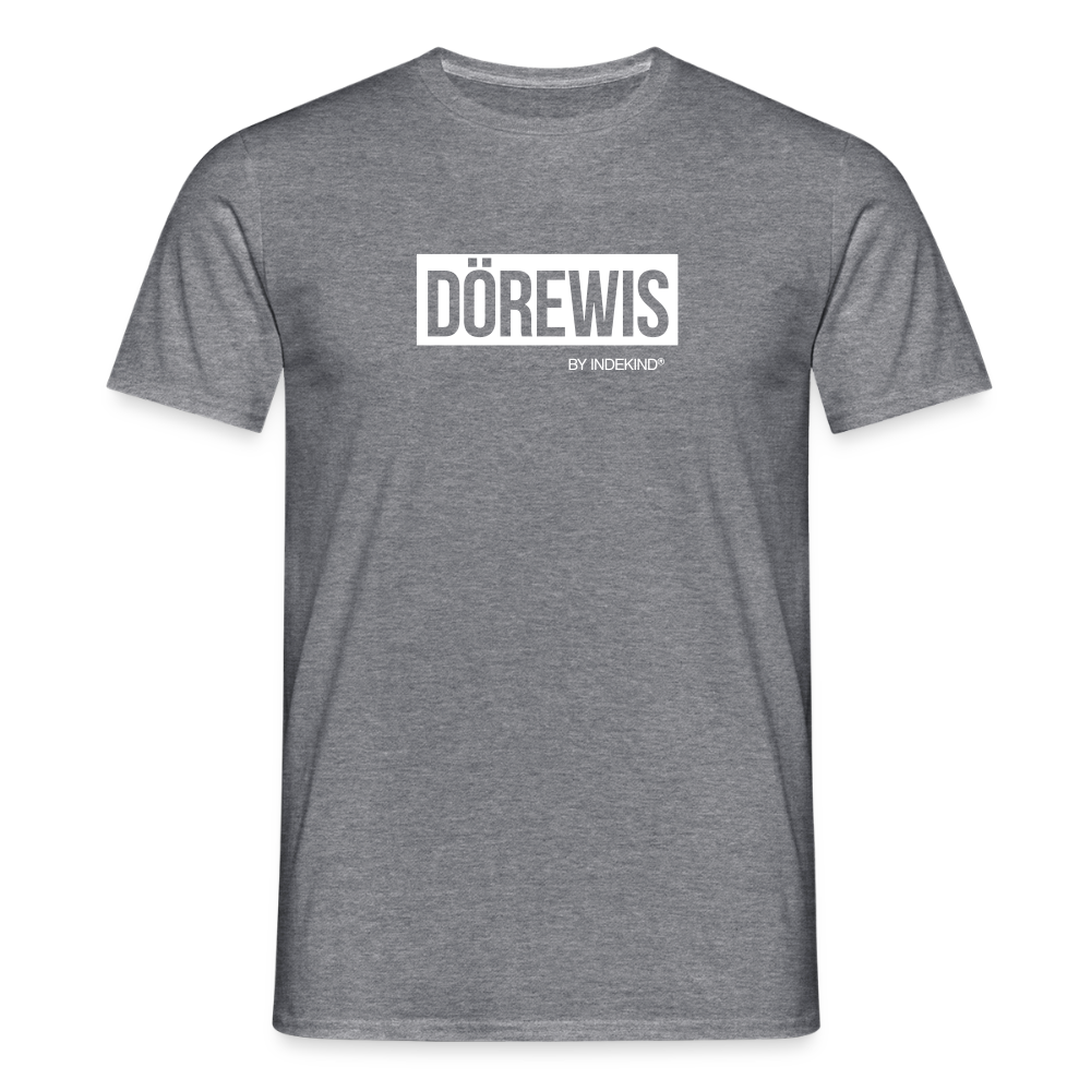 T-Shirt | Dörewis Klassik | Manns-Lüü - Graphit meliert