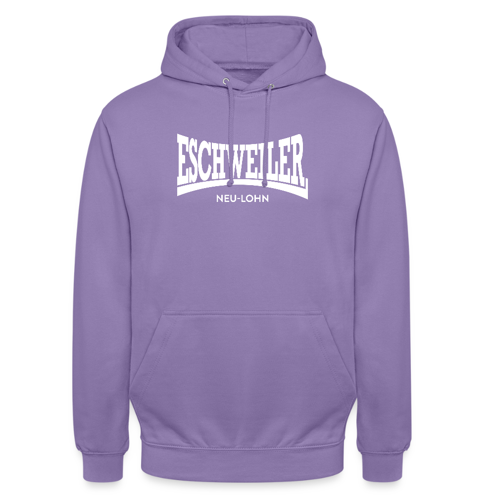 Statement-Hoodie | Neu-Lohn | Fü allemoole - Lavendel