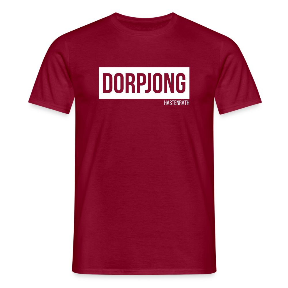 T-Shirt | Dorpjong Hastenrath Klassik | Manns-Lüü - Ziegelrot