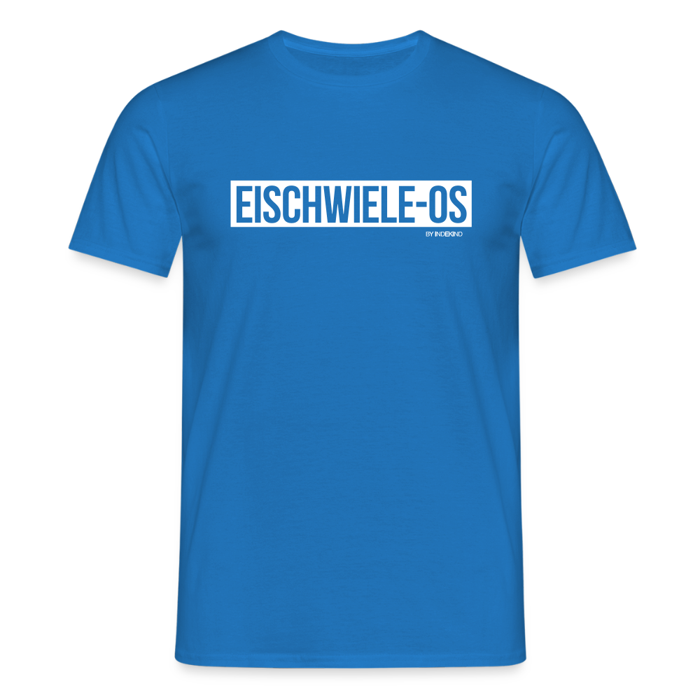 T-Shirt | Eischwiele-Os Klassik | Manns-Lüü - Royalblau