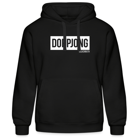 Hoodie | Dorpjong Volkenrath Premium | Manns-Lüü - Schwarz