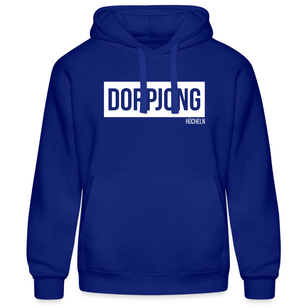 Hoodie | Dorpjong Hücheln Premium | Manns-Lüü - Royalblau