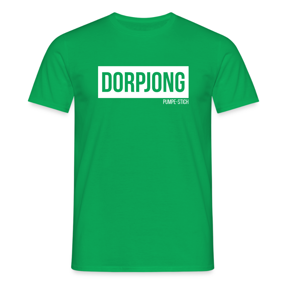 T-Shirt | Dorpjong Pumpe-Stich Klassik | Manns-Lüü - Kelly Green