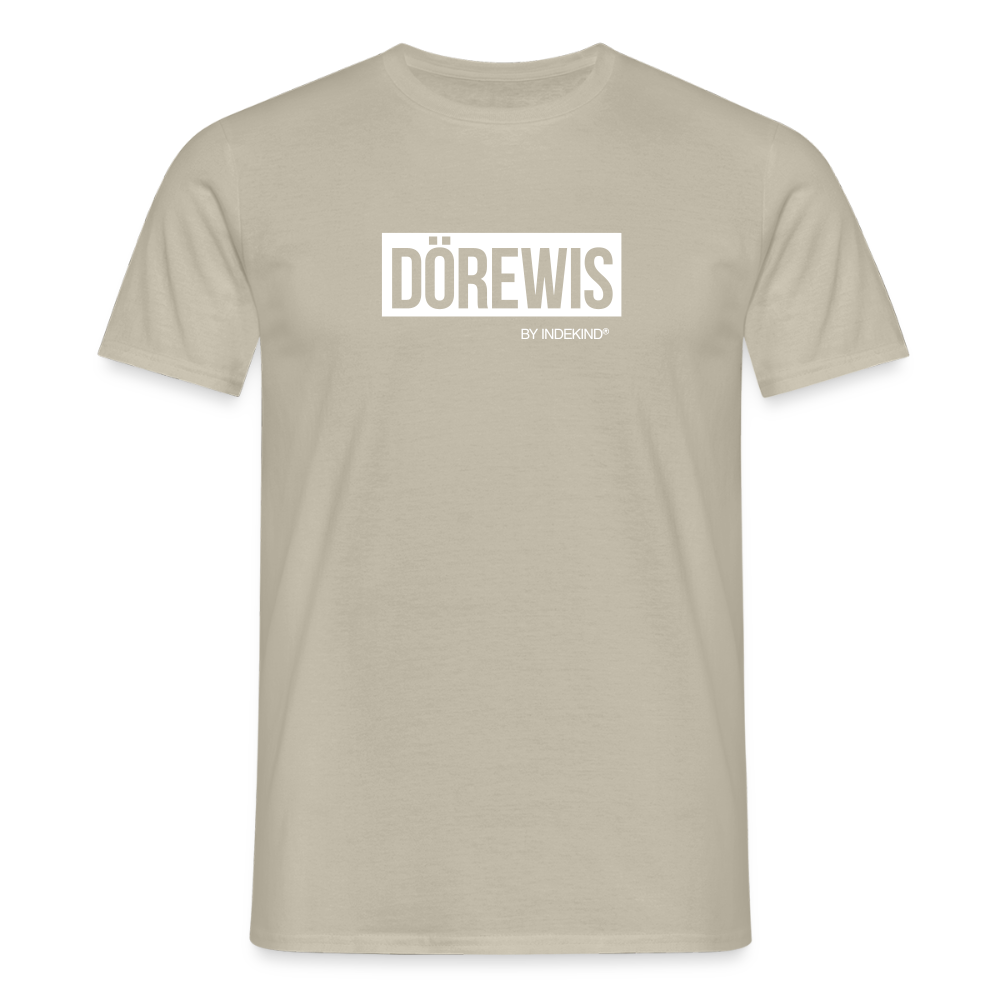 T-Shirt | Dörewis Klassik | Manns-Lüü - Sandbeige