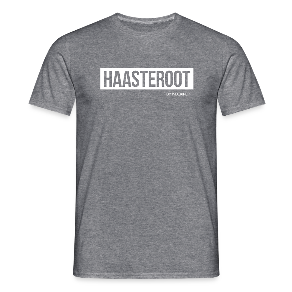 T-Shirt | Haasteroot Klassik | Manns-Lüü - Graphit meliert
