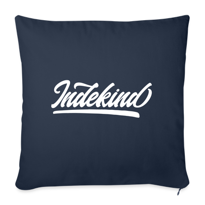 Sofakissen mit Füllung | Indekind Klassik | 44 x 44 cm - Navy