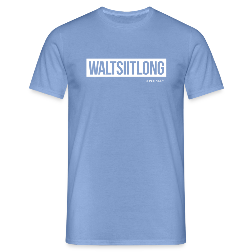T-Shirt | Waltsiitlong Klassik | Manns-Lüü - Carolina Blue