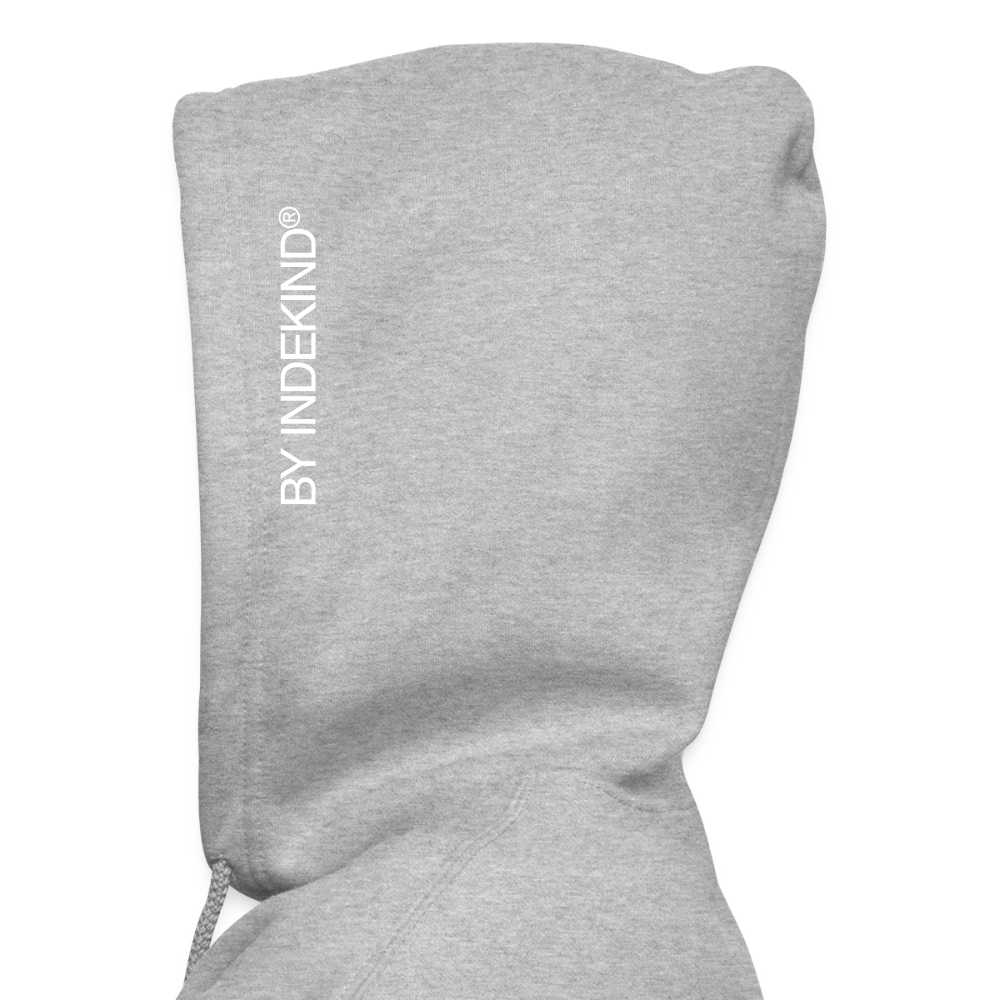 Zipper | Indekind Premium | Herz-Logo | Fü allemoole - Grau meliert