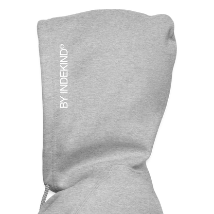 Zipper | Indekind Premium | Herz-Logo | Fü allemoole - Grau meliert