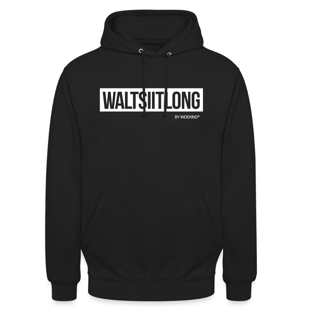 Hoodie | Waltsiitlong Klassik | Fü allemoole - Schwarz