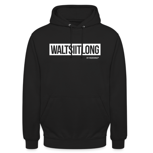 Hoodie | Waltsiitlong Klassik | Fü allemoole - Schwarz