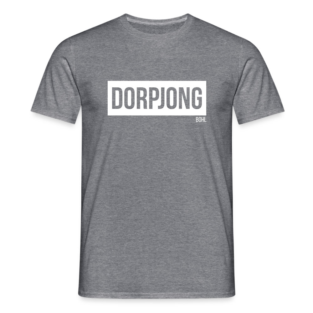 T-Shirt | Dorpjong Bohl Klassik | Manns-Lüü - Graphit meliert