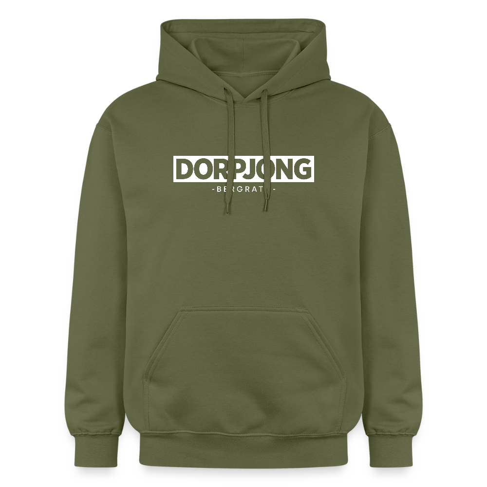 Hoodie | Dorpjong Bergrath Premium | Manns-Lüü - Militärgrün